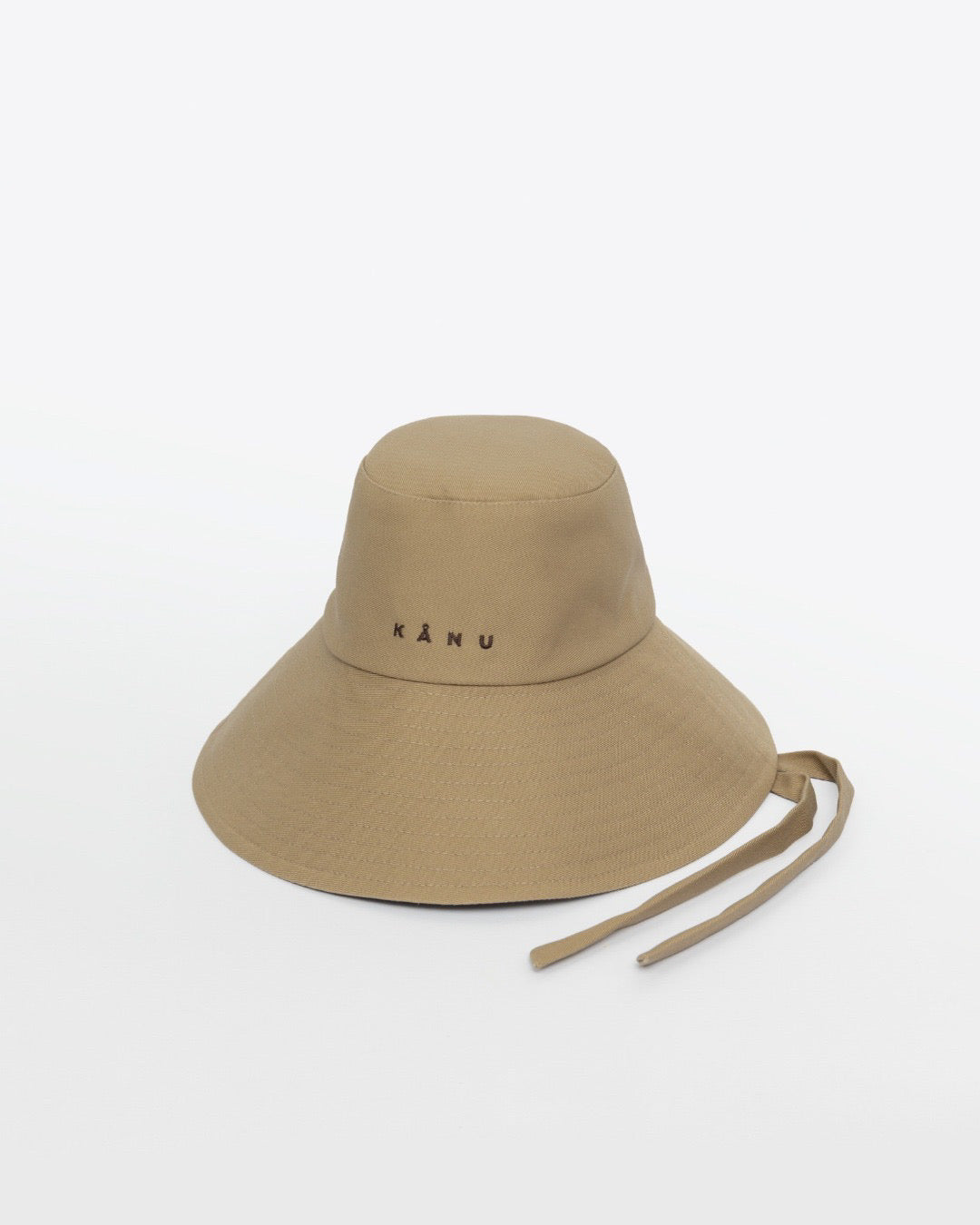 KÅNU Tie Hat in Beige