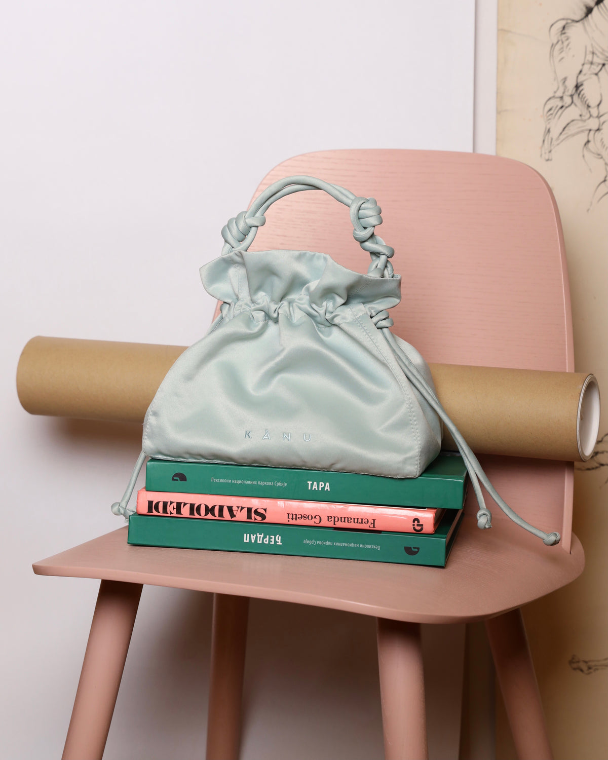 Bucket Bag in Mint