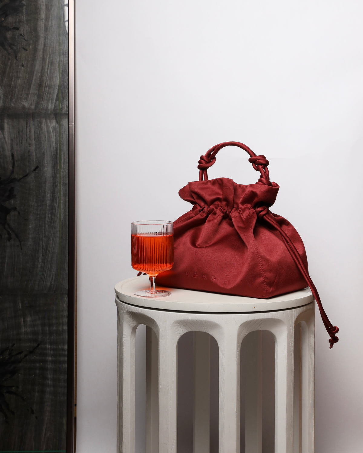 Bucket Bag in Red